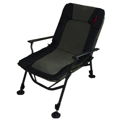 кресло /MIFINE/ карповое,с подлокотниками,регулируемой спинкой,телескопические ножки 55066