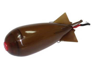 ракета /MIFINE/ 21см коричнево-прозрачная 59017D