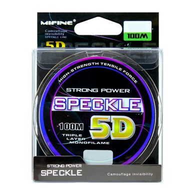 леска /MIFINE/ SPECKLE 5D (100м) 0,25мм 13.12кг GL25
